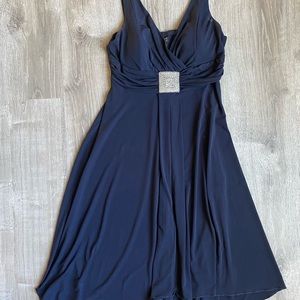 Navy tank dress